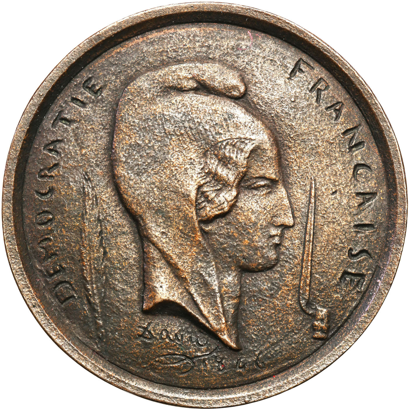 Polska. Medal 1846 Rzeź Galicji